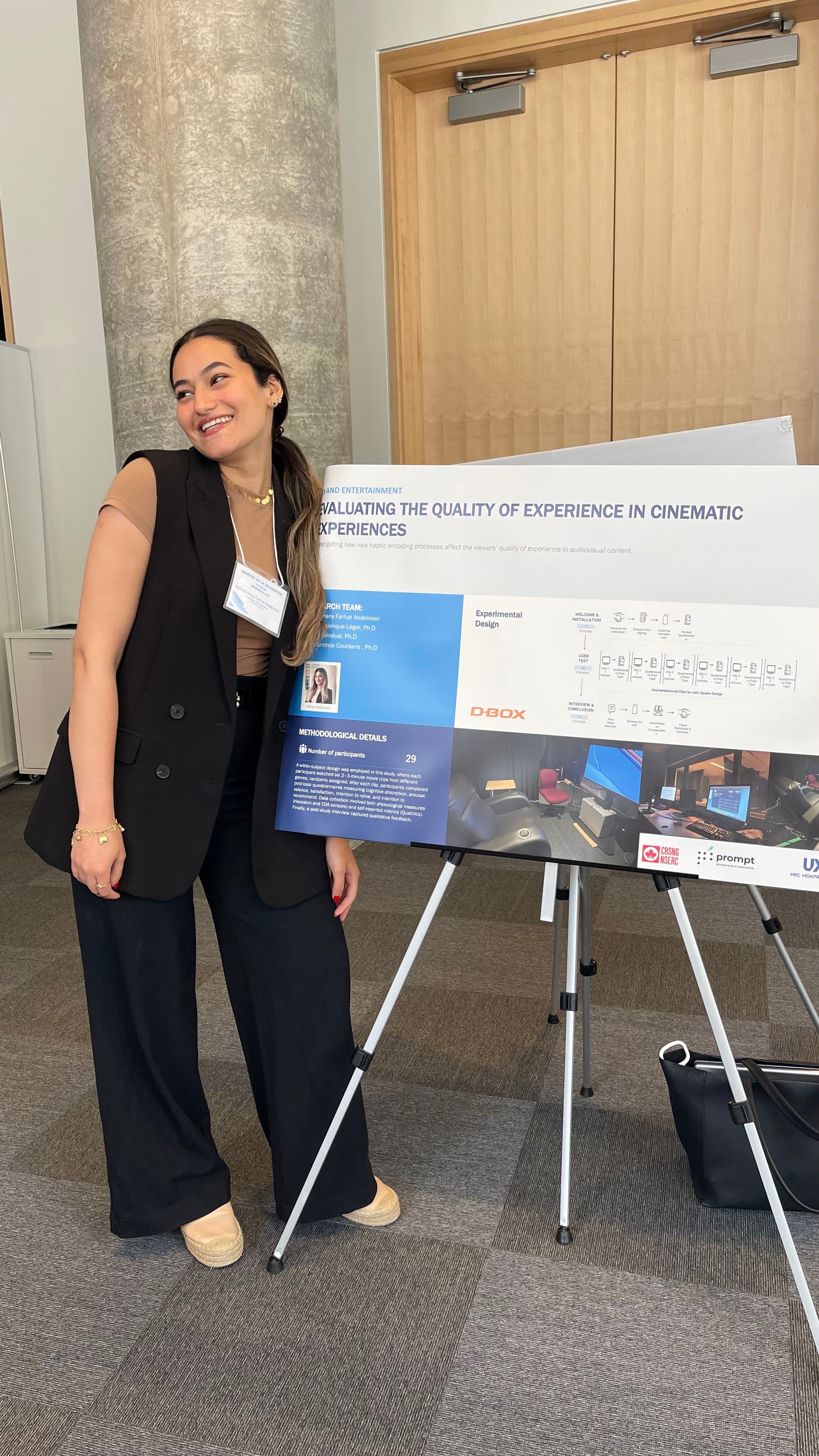 Presenting thesis at HEC Montreal