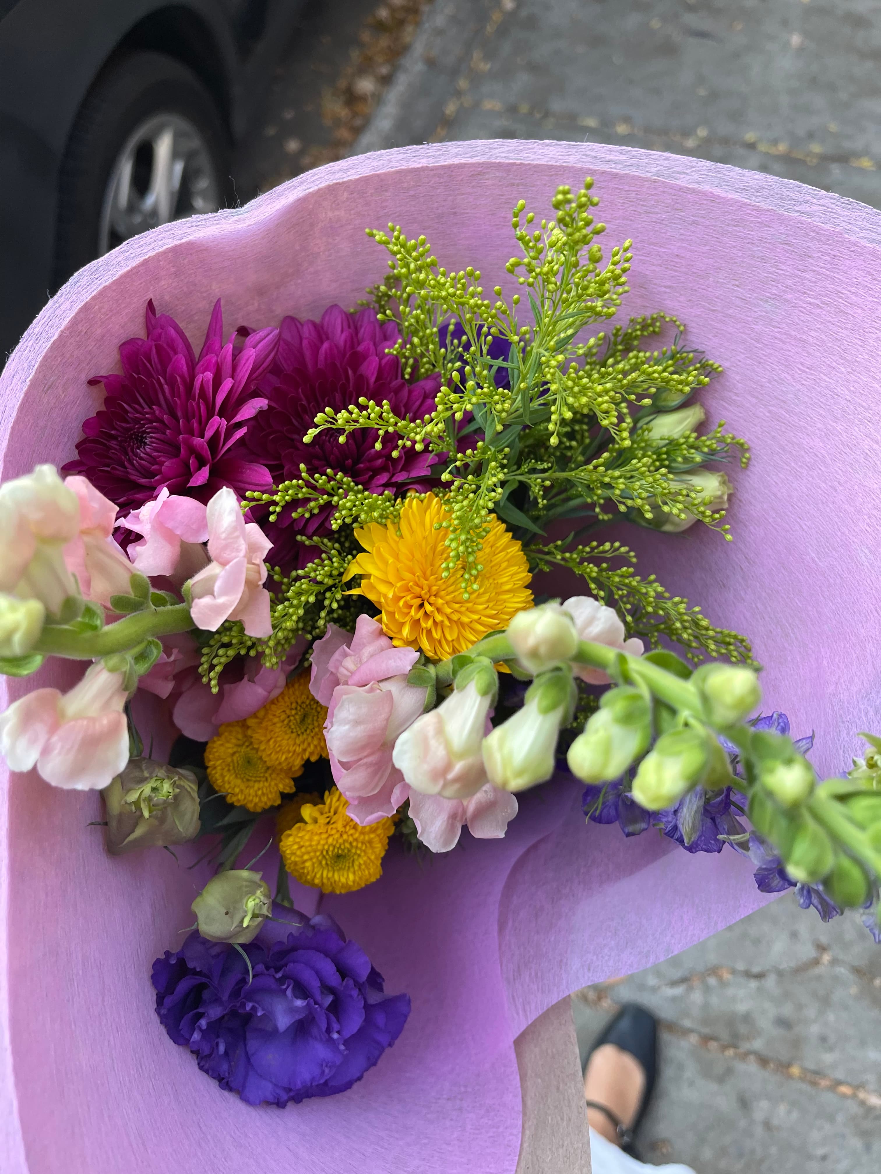 Mile-end walks end up with flowers